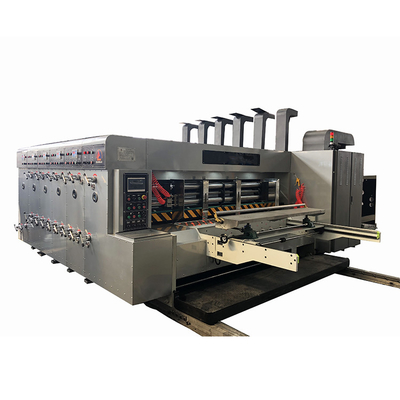el apilador del tablero de 220pcs/Min Flexo Printing Machine Corrugated rotatorio muere máquina del cortador