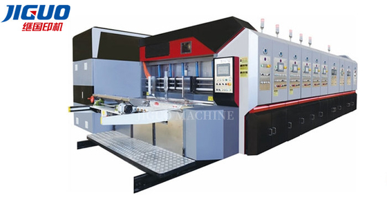 comprar Impresora de Flexo de la transferencia del vacío que imprime ranurando la máquina rotatoria del cortador de dado online manufacture