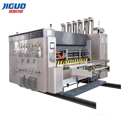 comprar Impresora acanalada de Flexo de la caja Slotter cum la impresora de la caja del borde de ataque online manufacture
