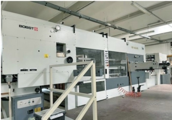 comprar BOBST SP 142 E Cortador de matriz usado Máquina automática de corte de matriz de extracción 6000 S/h online manufacture