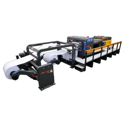 comprar AC380V / 220V máquina de corte de hojas de papel de rollo usado máquina de corte de papel 1400-2 online manufacture