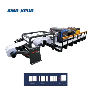 comprar Máquina de corte rotativo de papel blanco con precisión de corte ± 0,5 mm L 1000 mm ± 0,1% L ≥ 1000 mm online manufacture