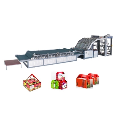 comprar La laminación serva de la flauta que pegaba la máquina acanaló al laminador semi automático de la flauta online manufacture