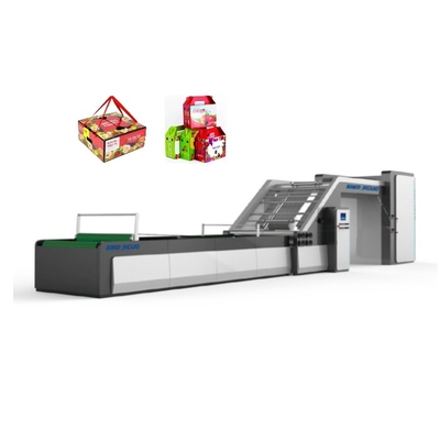 comprar Velocidad acanalada automática de la caja de la máquina de la cartulina que lamina inferior online manufacture
