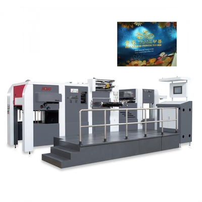 comprar Equipo de corte a presión de embalaje de postimpresión Caja de cigarrillos de vino Estampado en caliente y máquina de corte a presión online manufacture