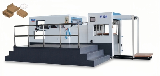 comprar Máquina troqueladora automática plana multifuncional adaptable a diversos requisitos de papeles de impresión y cajas de embalaje online manufacture