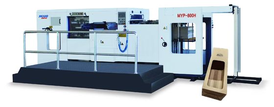 comprar JIGUO MYP-800H Automatic Die Cutting & Stripping Machine ,Sheet thickness	Corrugated board: ≤4mm Cardboard:0.1-3mm,Overall dimension:6400*3400*2000 mm online manufacture