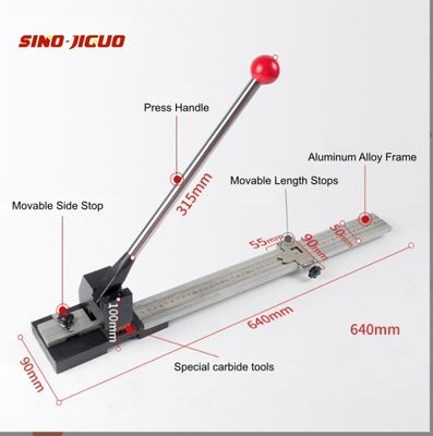comprar Creasing Matrix Cutter Precision Creasing Strip Cutting Equipment online manufacture