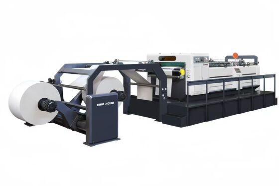 comprar JIGUO   ZWC-1700-2 Paper Sheeter Cutter Machine,Maximum cutting meter speed:300m/min,Power supply:AC380V/220Vx50HZ,Cutting accuracy:+/-0.4mm online manufacture