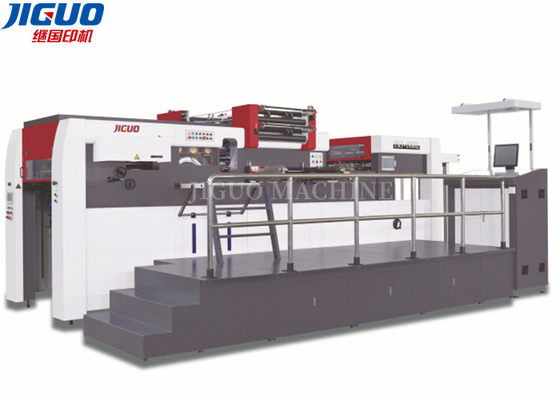 comprar máquina que corta con tintas automática de la hoja de 1060m m que arruga la troqueladora caliente online manufacture