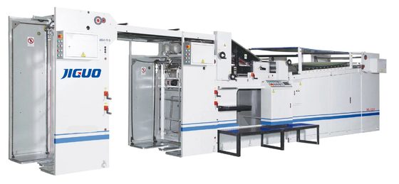 comprar cartulina acanalada completamente automática de la máquina del laminador de la flauta de la hoja de 450x450m m online manufacture