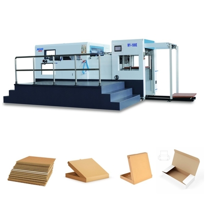 Máquina automática de corte por die de papel corrugado de cartón MY-1080E 1080 * 780mm
