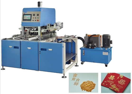 10 toneladas / 20 toneladas Máquina automática de estampado de papel caliente Max. Rango de estampado 700 × 520 mm