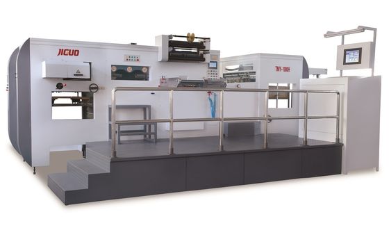 NO. de los rodillos de papel 3 Máquina de estampación automática de papel caliente vertical y 2 horizontal