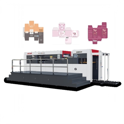 Máquina que corta con tintas que arruga automática de la caja del cartón de MYP-1060H con el cortador de dado de desmontaje del plano