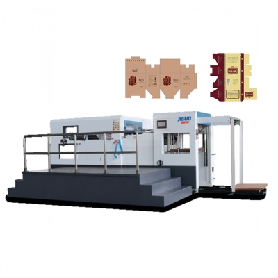 JIGUO MYP-1080E Máquina de corte automático con máquina de desprender para la caja de paquetes de papel