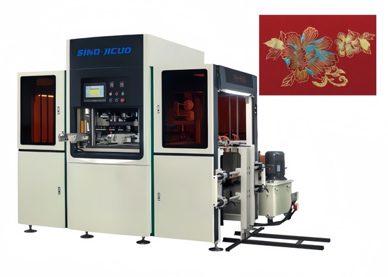 Máquina de estampado en caliente estándar europeo y americano, presión de 20 toneladas, para la industria de la impresión y el embalaje