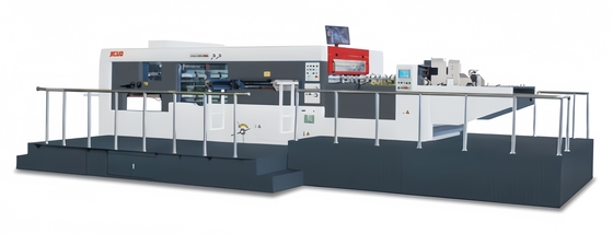 Máquina automática de corte y extracción por inyección de plomo para cajas de envasado corrugado de gran formato