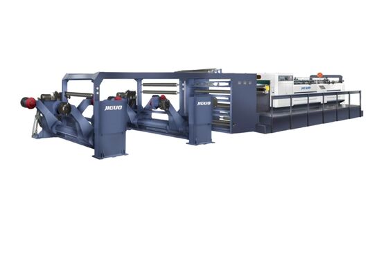 JIGUO ZWC-1700-4 Paper Sheeter Cutter Machine，Reference weight of cutting paper：50-500g/m2，Max.Diameter of paper：1650mm(65〃)Max，Maximum cutting meter speed：300m/min
