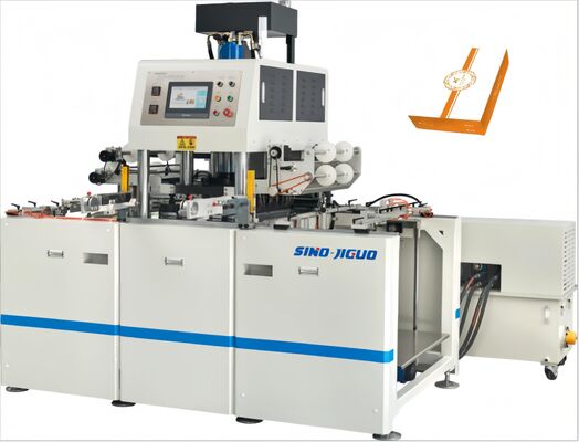 Máquina de estampado en caliente servo automática JIGUO YH-900SCZ, espesor de hoja adecuado: 105-3000gsm, velocidad de trabajo de estampado: 1200 ~ 1500 s/h