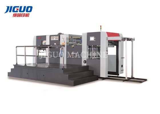 Papel de grabación en relieve profundo pesado automático de la máquina 400×360m m de los motores de servo que corta con tintas