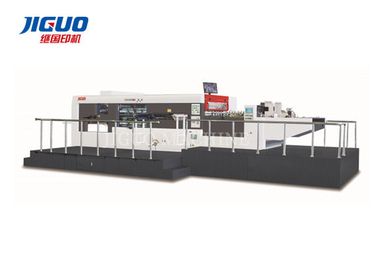 Máquina acanalada de la alimentación de papel de la máquina de desmontaje del borde de ataque que corta con tintas 1500m m